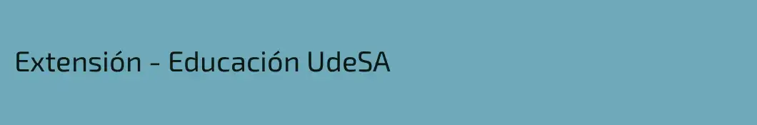 Extensión - Educación UdeSA